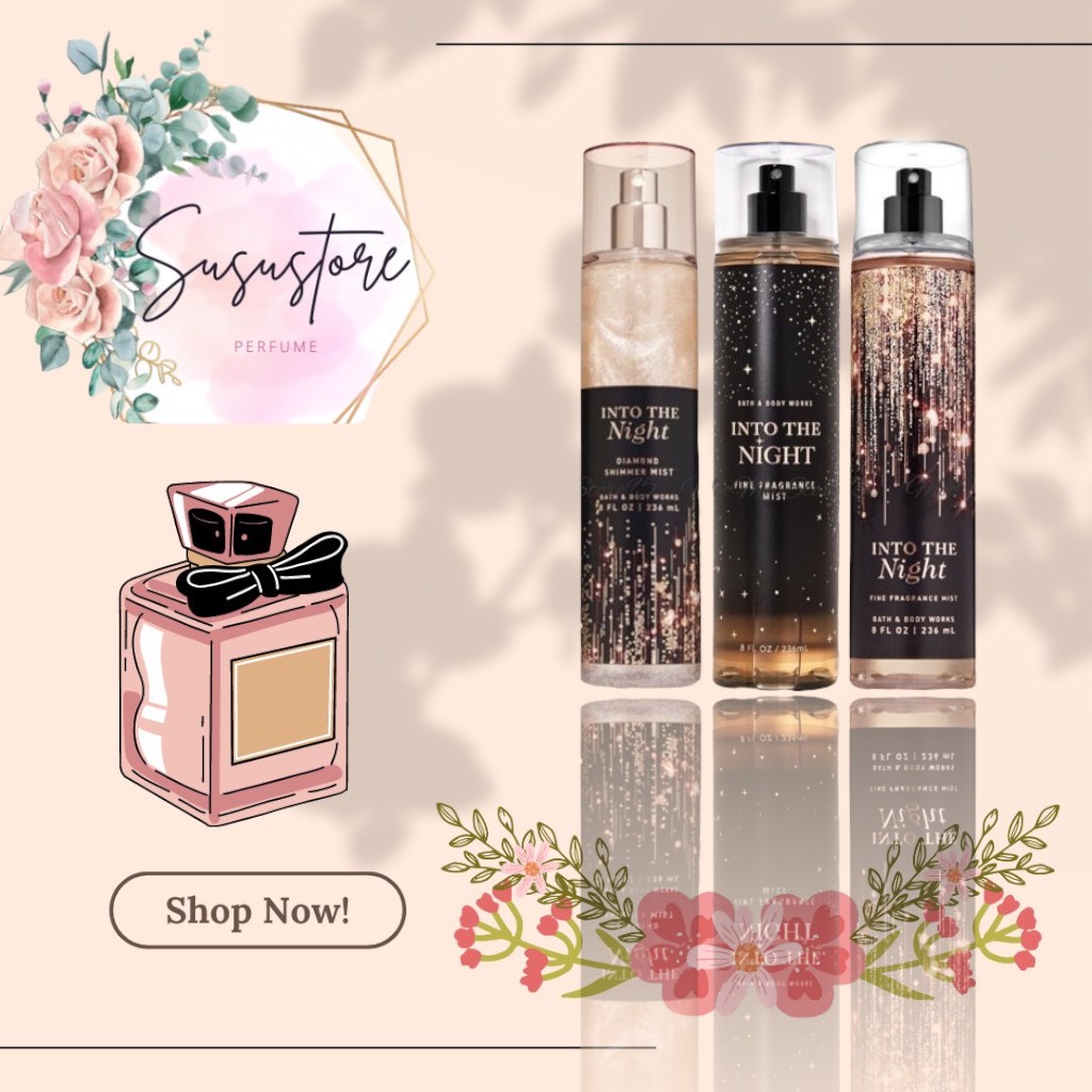 (Susustore) Xịt thơm Bath and Body Works - Into the Night