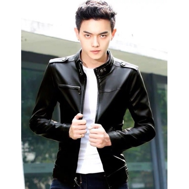 (HCM) ÁO KHOÁC DA NAM PHONG CÁCH THỜI TRANG SIÊU XỊN - HOTT HIT PHONG CÁCH NAM SIÊU XỊN KOKO MI FASHION