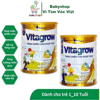 Sữa bột vitagrow 1+ 2+ 900g