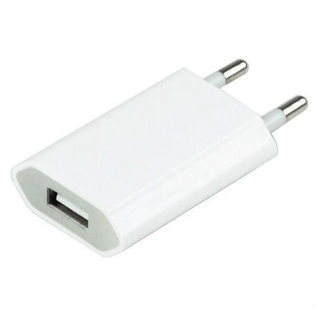 Cốc , Củ Sạc Dẹt B21 ( Nguyên Hộp ) Tương Thích Với Cáp Sạc Đầu USB Chuẩn 5V - 1A , Dành Cho Các Dòng lP - Happy Shop