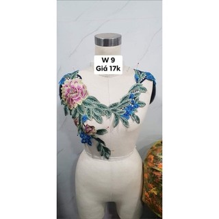 Cổ ren thêu hàng cao cấp giá rẻ