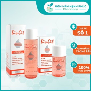 Dầu Bio Oil giảm rạn da, giúp mờ sẹo [CHÍNH HÃNG] Kem chống rạn da cho bà bầu 60ml, 125ml, 200ml