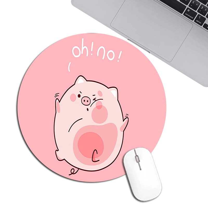 Lót chuột hình tròn siêu cute