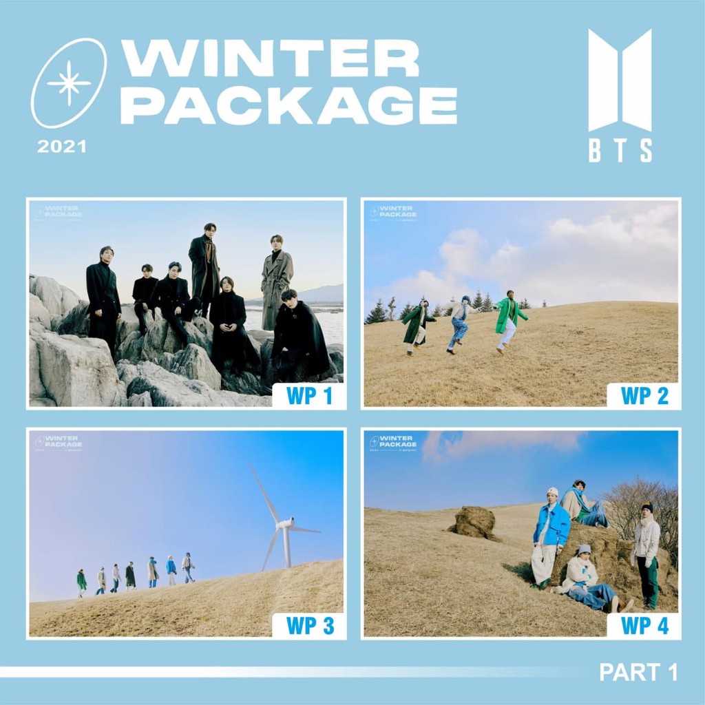 POSTER A4 BTS WINTER PACKAGE 2021