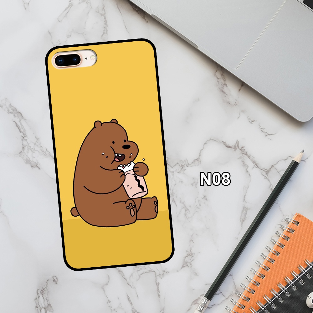 Ốp Lưng Điện Thoại Iphone 5/6/6s/6 Plus - Iphone 7/8/7 Plus/8 Plus In Hình Gấu, Chó Cute - CASE88