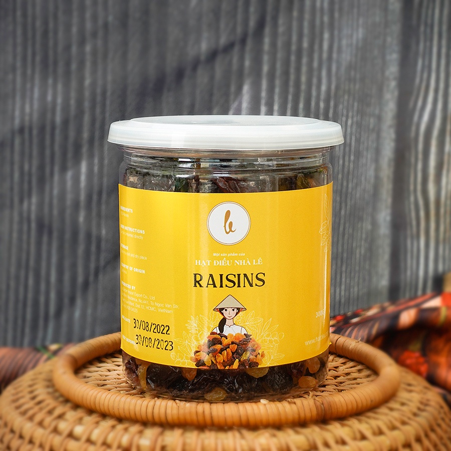 Nho khô 3 màu hiệu Lion của Mỹ 300g