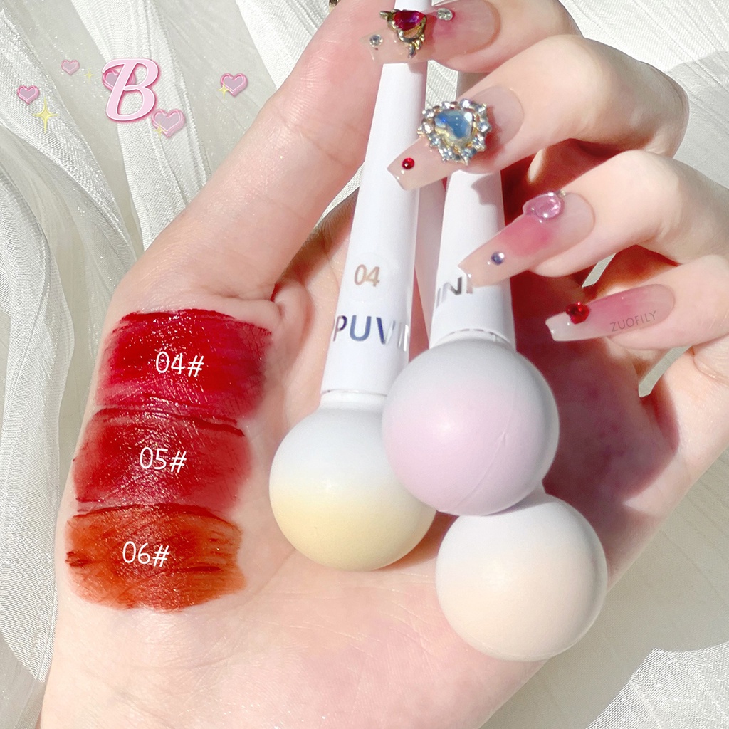 Bộ Son Môi Dưỡng Ẩm Lâu Trôi Chống Thấm Nước Màu Nhung Lì Dễ Thương