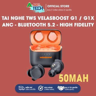 Tai nghe tws velasboost g1 / g1x anc - bluetooth 5.2 - high fidelity