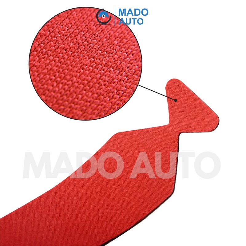 Miếng bọc gạt màu ĐỎ dán Decal xe ô tô xe máy MADO AUTO N55