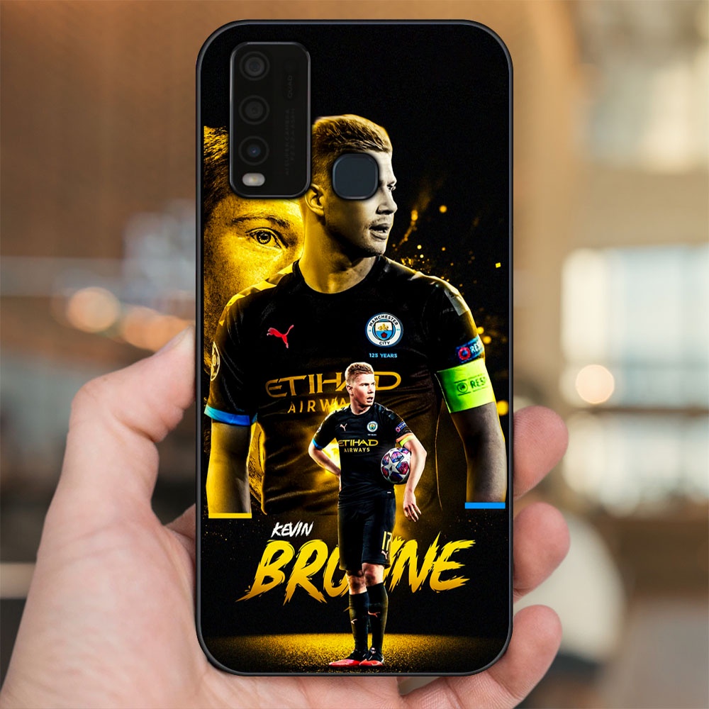 Ốp lưng Vivo Y30, Y50 viền đen in hình Kevin De Bruyne Manchester City MC