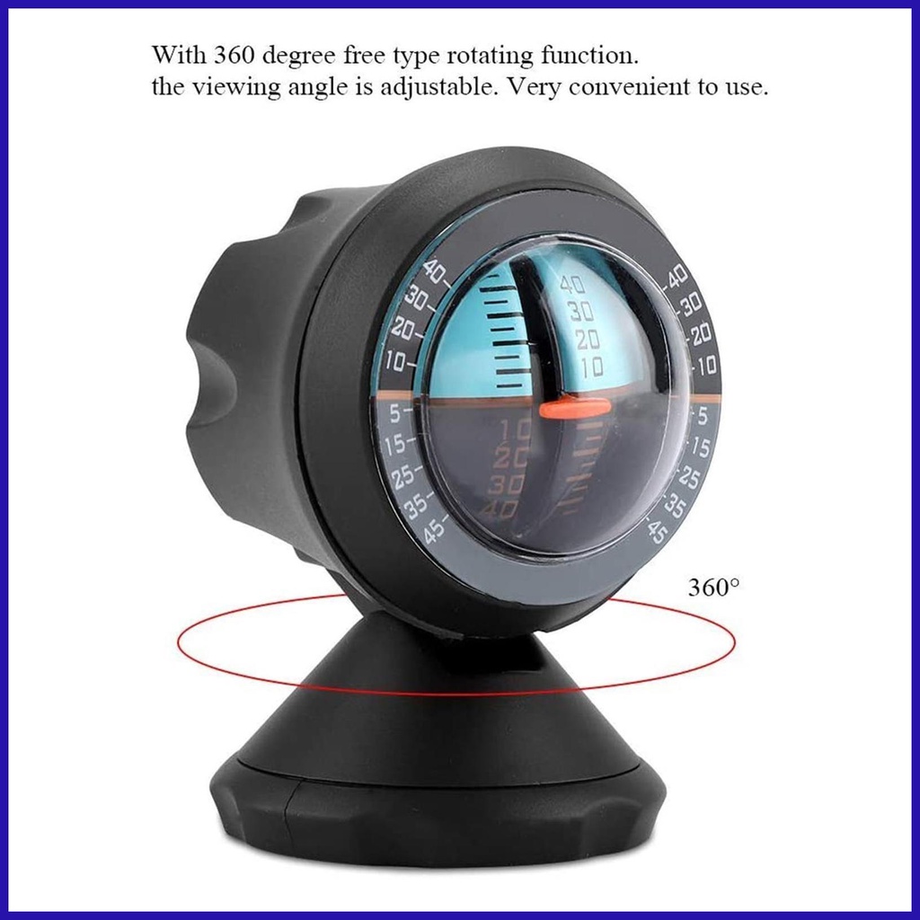 Công Cụ Đo Độ Nghiêng Cân Bằng Góc Nghiêng Màu Gradient Cho Xe Hơi