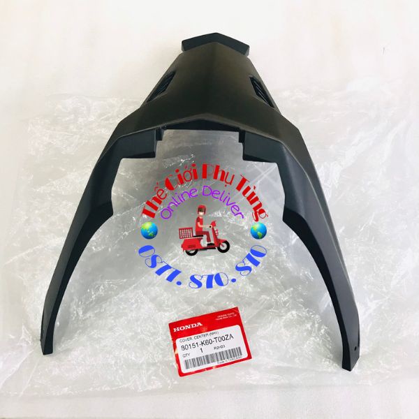 Yếm bụng - Nhựa nhám dưới yên Vario, Click 2015-2017 Zin Honda - 80151-K60-T00ZA