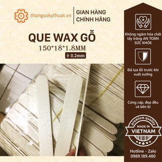 1kg QUE ĐÈ LƯỠI GỖ dài 150mm đã lựa lỗi (bán theo kg)