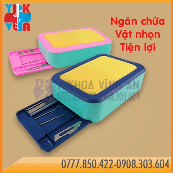 Mô Hình Da Silicon Luyện Tập Châm Cứu Tiêm Chích Khâu 3 Trở Lực Có Ngăn