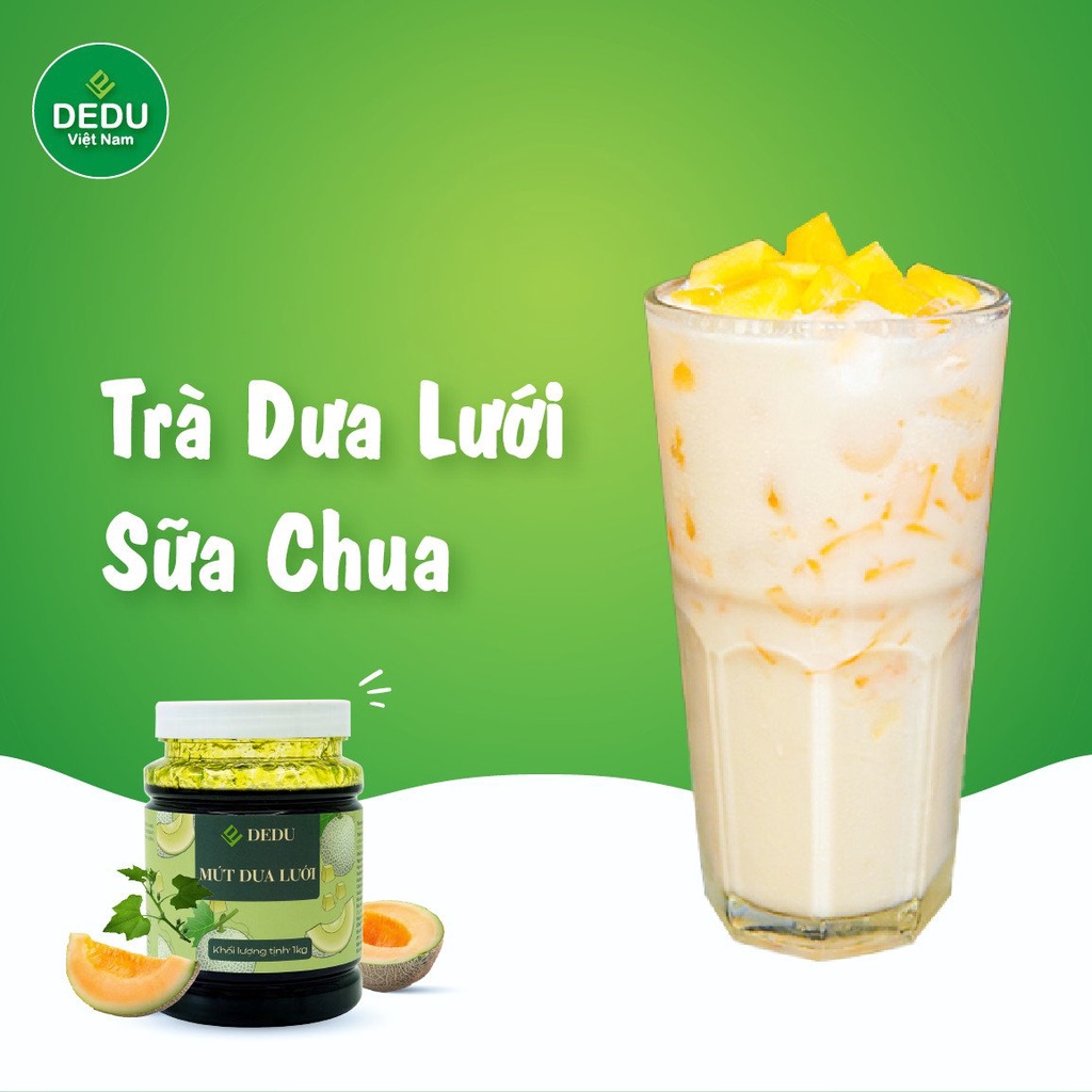 Mứt dưa lưới dedu 1.2kg