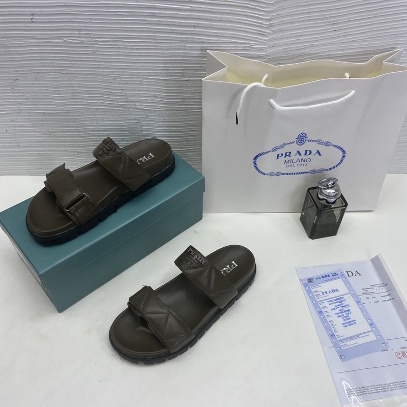 Dép lê 2 quai pra da fullbox