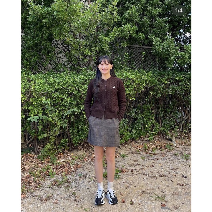 Áo Cardigan Len Nữ Vặn Thừng - K A N G O L