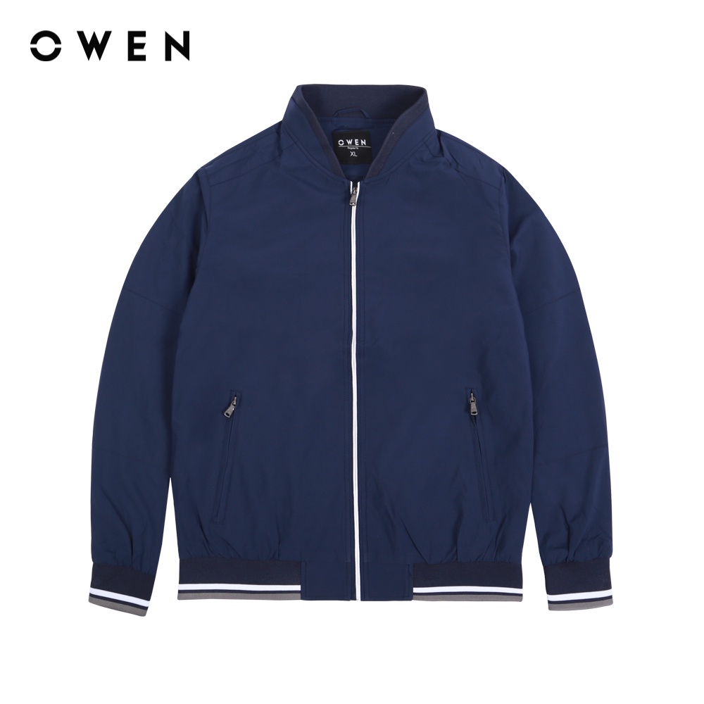 OWEN - Áo Jacket Regular Fit màu Xanh - JK221292