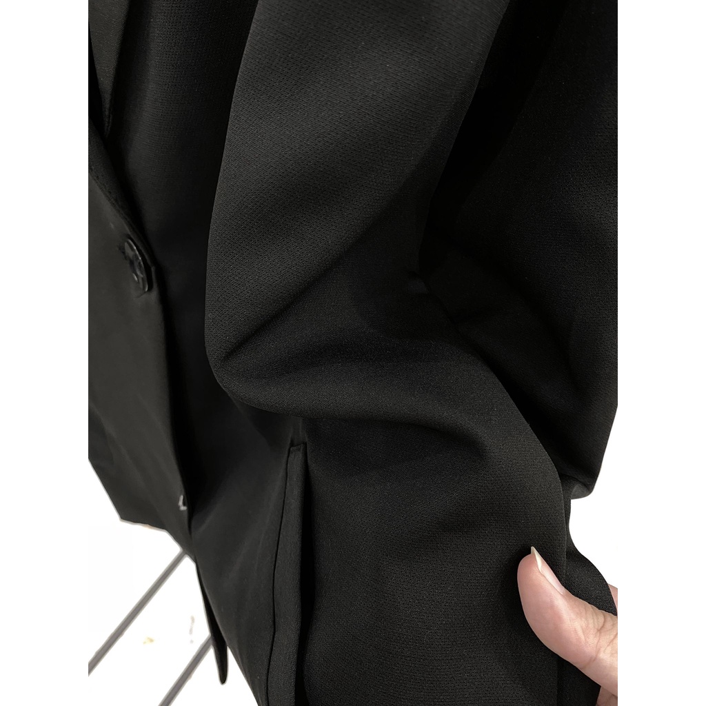 Áo Khoác Blazer LeeZone Full Box Chất Kaki Mềm 2 Lớp
