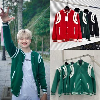 Áo khoác bomber teddy nam nữ dày dặn