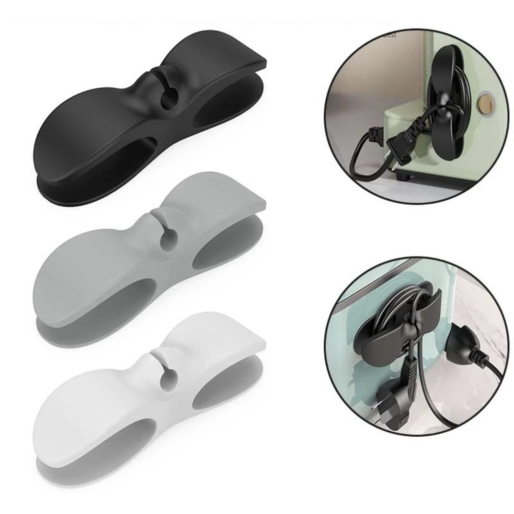Kẹp Quấn Cố Định Dây Cáp Gọn Gàng Tiện Lợi