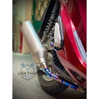 Cổ pô Titan, cổ bô Titan gắn lon 4Road không cần chế dành cho các dòng xe Vario/Click,Airblade,Shvn,Scoopy...