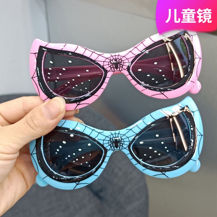 Kính râm chống tia UV phong cách phim người nhện dành cho trẻ em