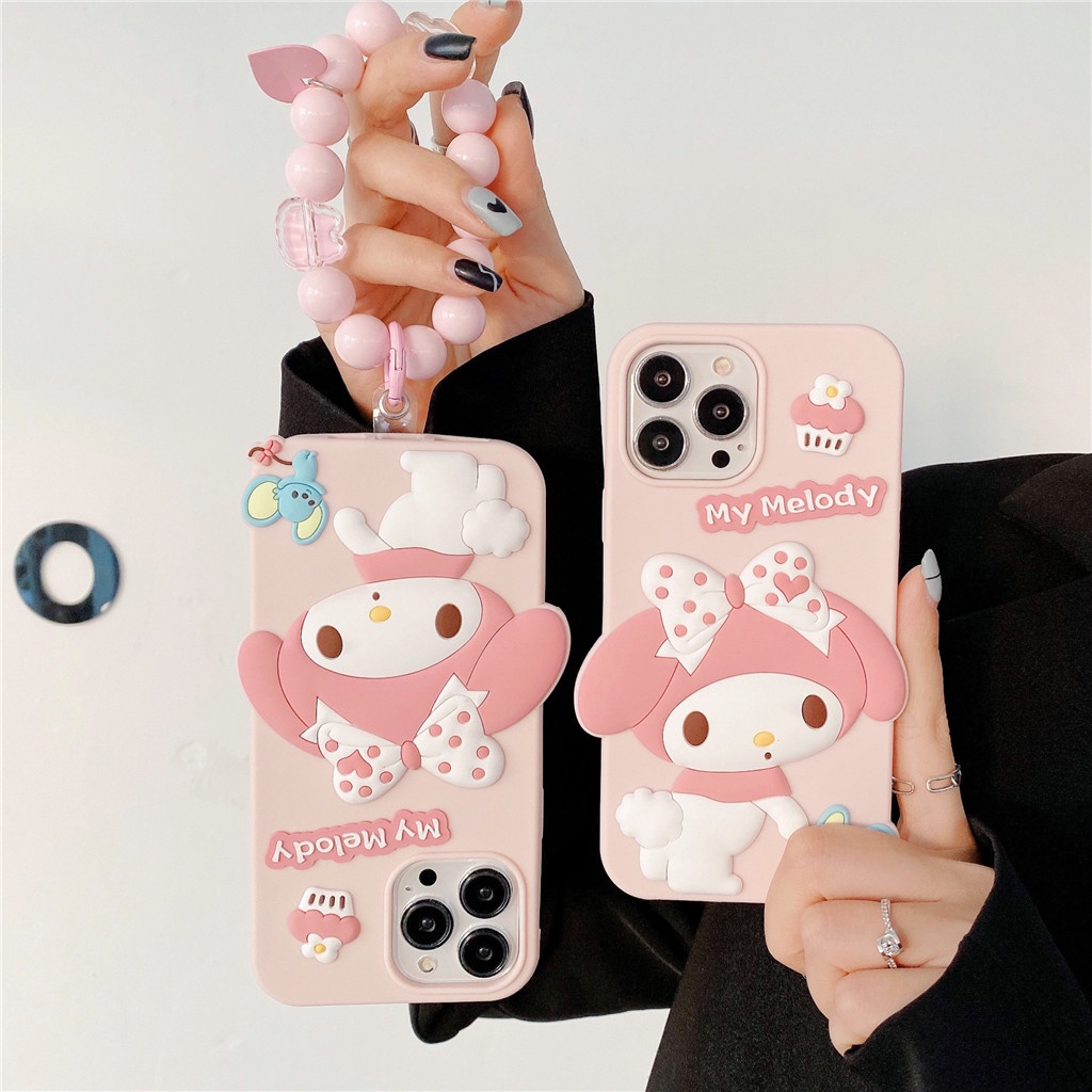 Ốp Điện Thoại Silicone Mềm Họa Tiết Melody Cho iphone 14 Pro Max 13 Pro Max 12 Pro Max