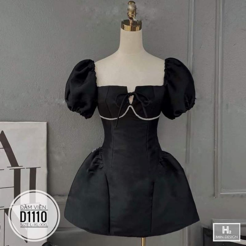 Đầm viền cườm