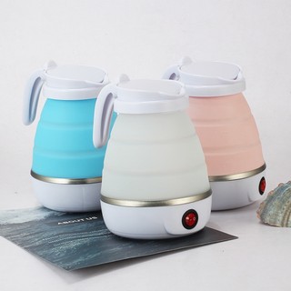 Bình Ấm Đun Nước Siêu Tốc Xếp Gấp Gọn Du Lịch 600ml