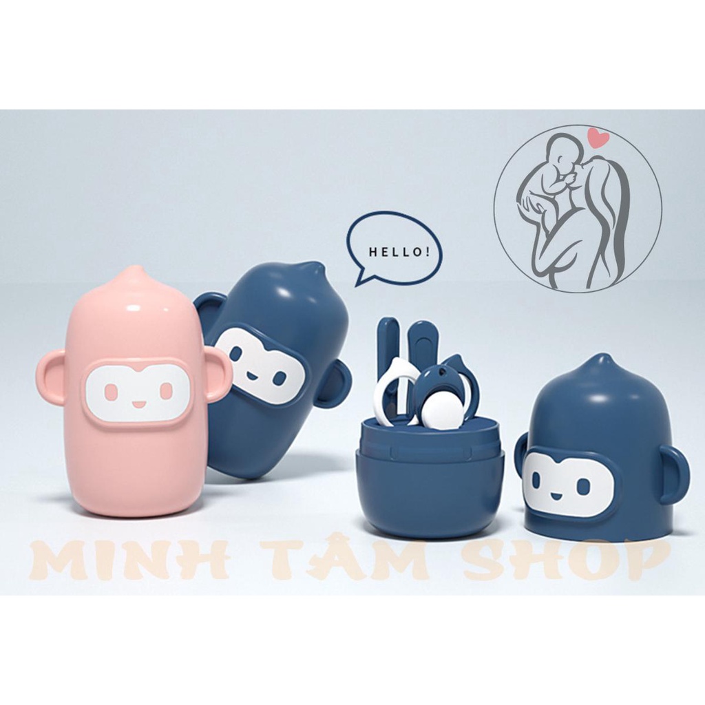 Bộ Cắt Móng Tay 4 Chi Tiết Beideli Cho Bé