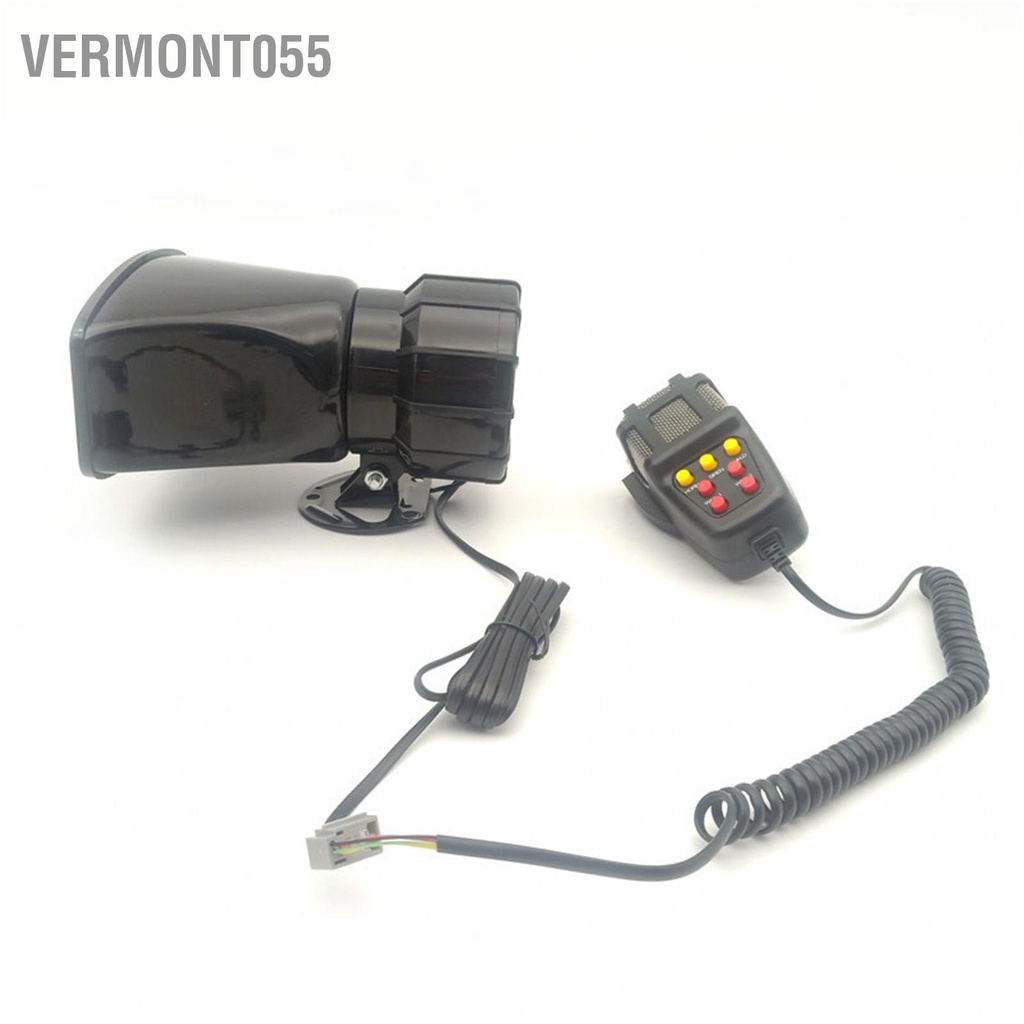 Có thể bán buôn 2V 100W Còi Hú Báo Động Cảnh Loa Cầm Tay Lửng 7 Tông Màu Chống Nước Miệng Vuông Vermont055 Hàng giao ngay