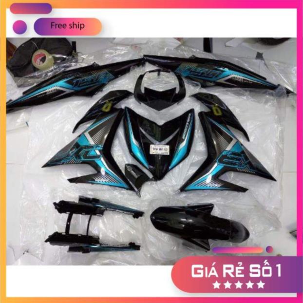 FREE SHIP + QUÀ TẶNG Tem rời xe Exciter 150 chất liệu Candy