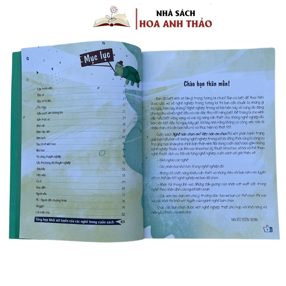 Sách - Nghề Nào Chọn Em, Việc Nào Em Chọn Danh Cho Trẻ Em Từ 8-15 Tuổi