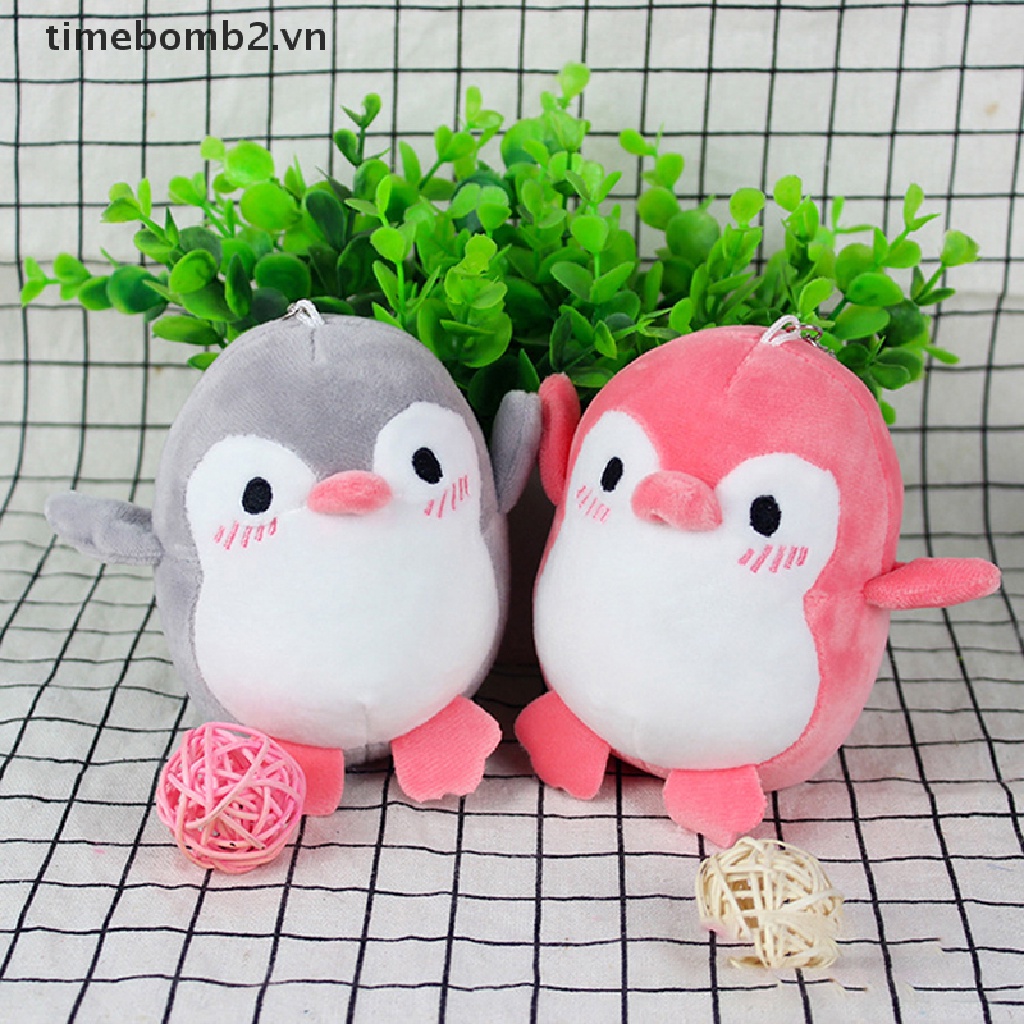 1 Đồ chơi nhồi bông Hình Chim Cánh Cụt Đáng Yêu 12CM