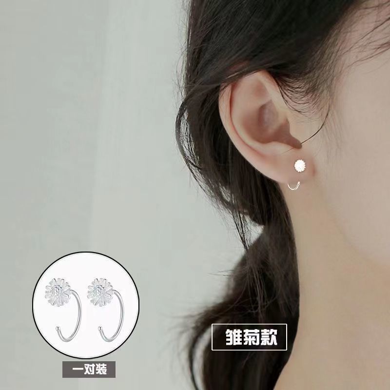 Bông Tai Hình Bướm Đơn Giản Phong Cách Hàn Quốc Không Gây Dị Ứng Thời Trang Mới Cho Nữ G113