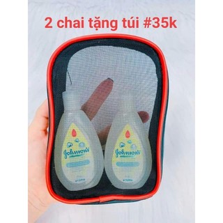 Combo 2 chai tắm gội baby Johnson 50ml