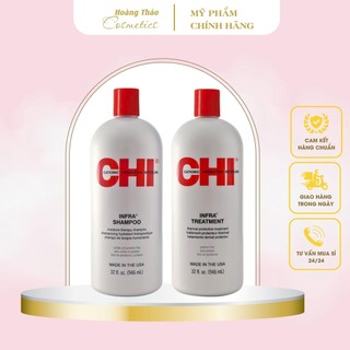 Bộ gội xả chi infra siêu mượt làm mềm và phục hồi tóc khô - mỹ