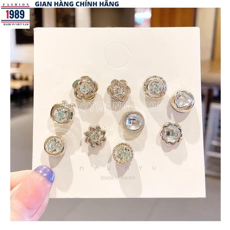Ghim cài áo ,trang trí kiểu dáng hàn quốc ulzzang -PHƯƠNG 1989