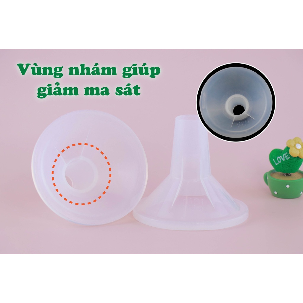 Phễu Hút Sữa Silicon Minipum FDA Cho Máy Hút Sữa Medela/Fazt/Spectra/Rozabi/Avent/Cimilre/Con Cưng/Real Bube.../