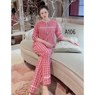 đồ bộ mặc nhà , chất thô kate