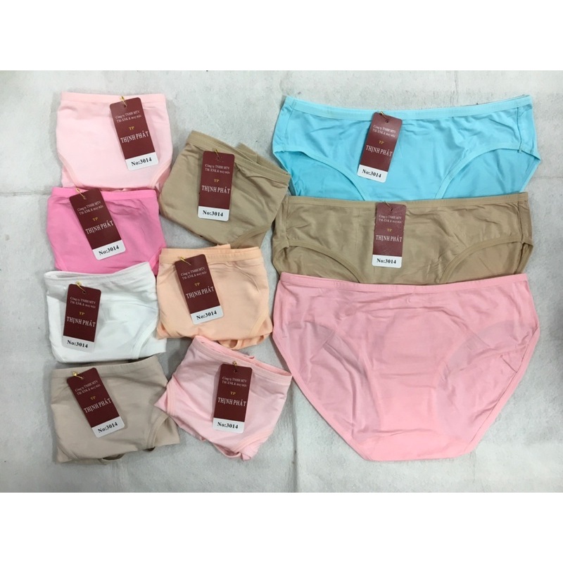 10 Quần lót nữ (3014) TV Hiệu Thịnh Phát. Vải Cotton.