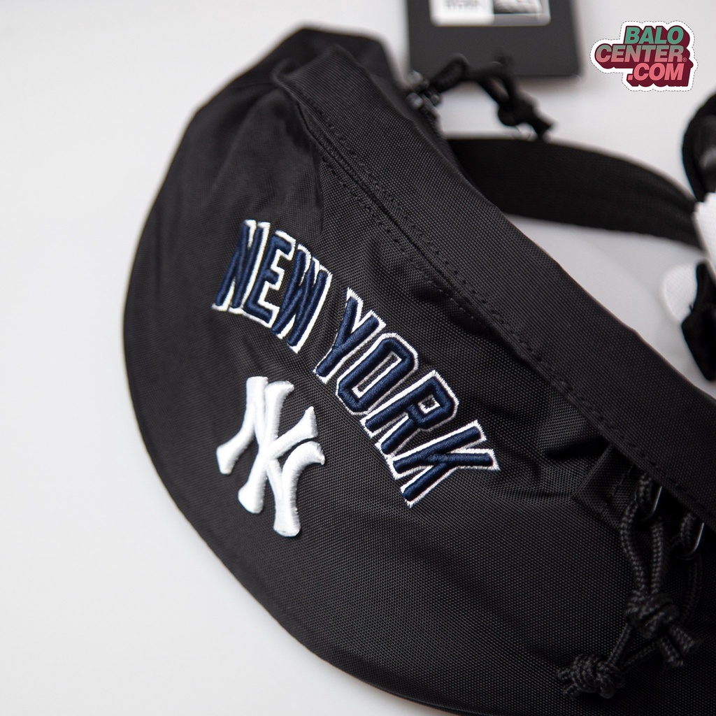 Túi Đeo Chéo Nam Nữ, Túi Đeo Ngực Thời Trang New Era x MLB Waist Bag Họa Tiết Thêu Cao Cấp, Đựng Phụ Kiện Điện Thoại