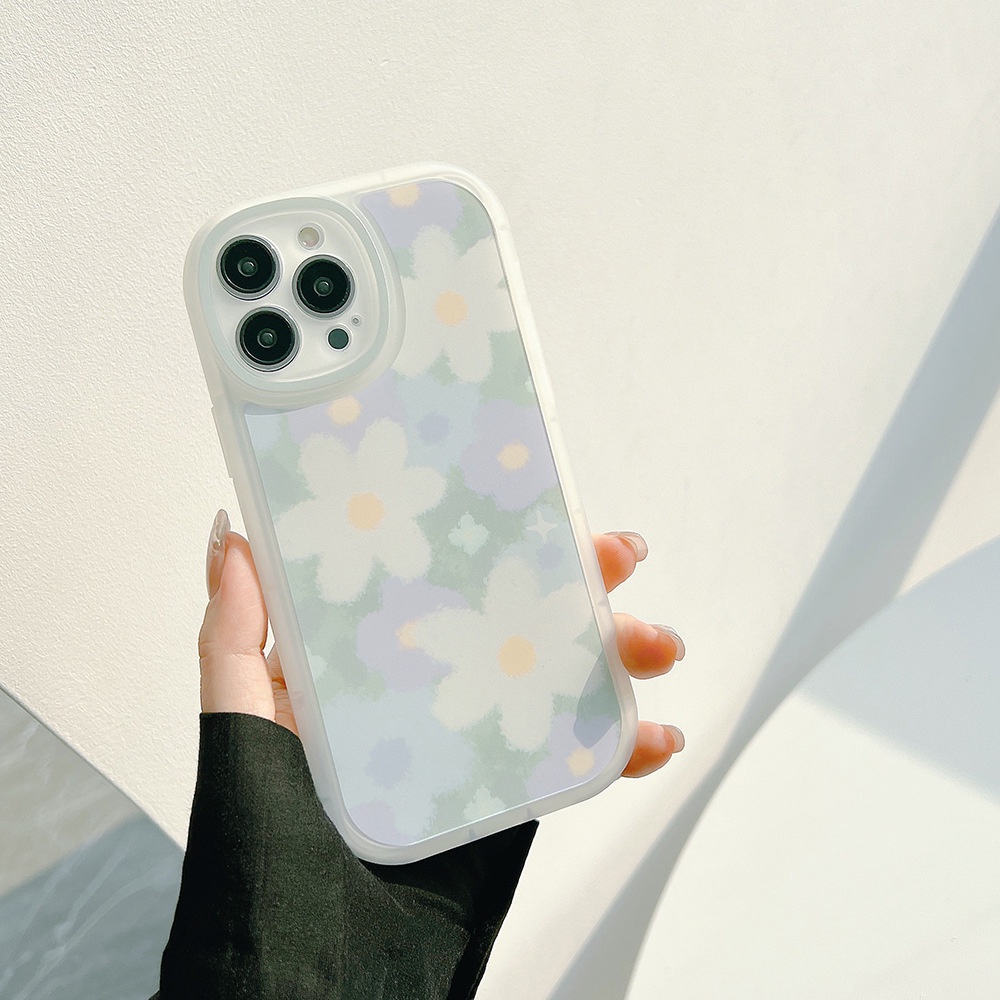 Ốp Điện Thoại Dẻo Họa Tiết Hoa Sang Trọng Kèm Vòng Đeo Tay Cho Iphone14 12 13promax 11 XS 78P