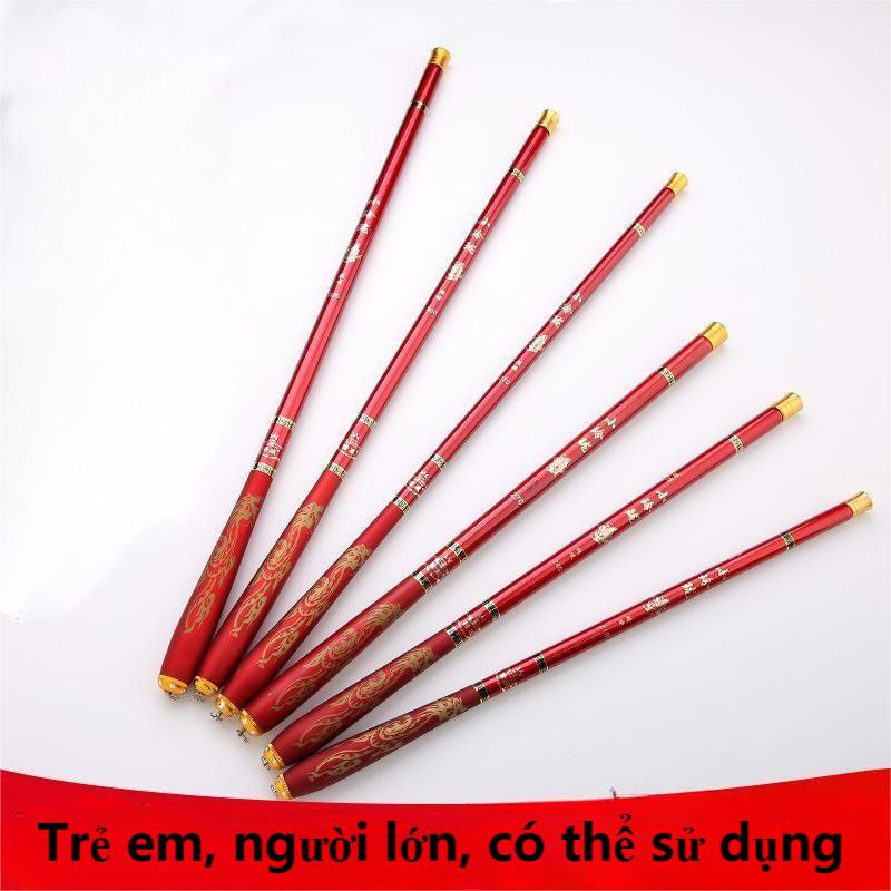 Cần câu tay 6H/Ultra Cần Câu Cá Mini Siêu Cứng Bằng Carbon