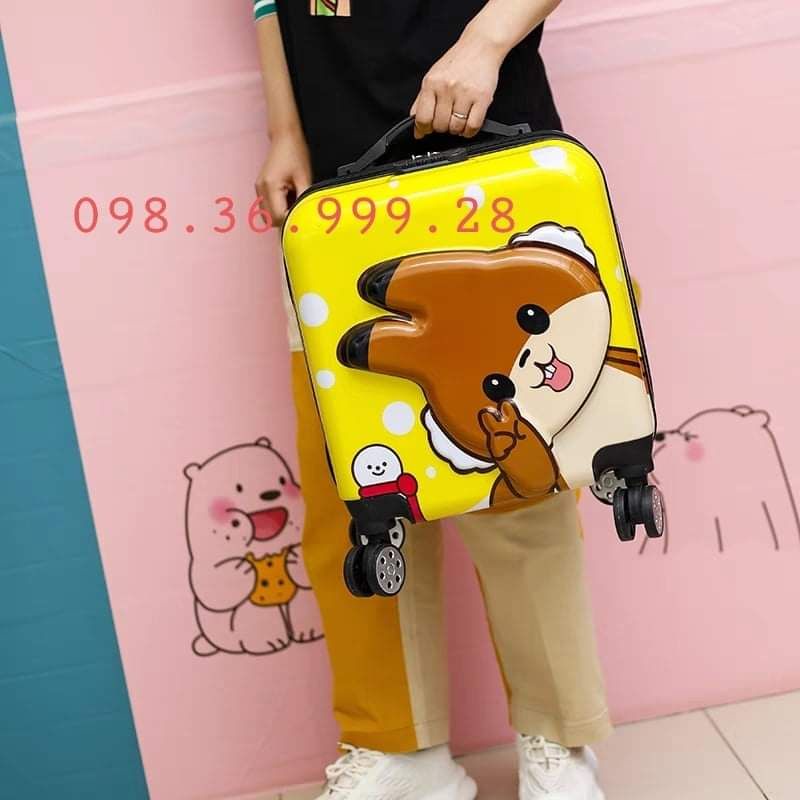 Vali em bé cao cấp size 18inch đựng 5kg hành lý