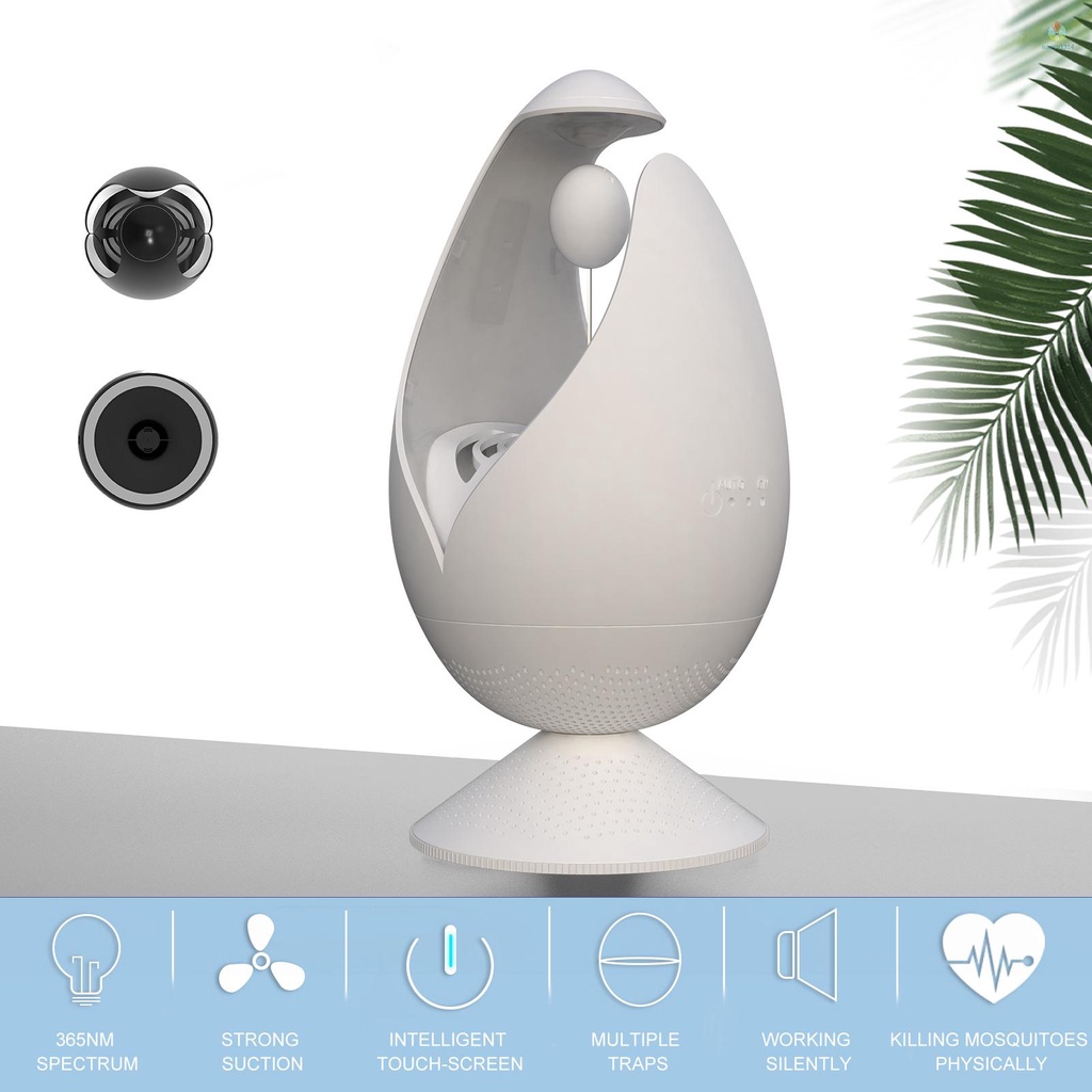 Nacyvn Quạt Điện Bẫy Ruồi Muỗi Trong Nhà Có Giác Hút Mạnh