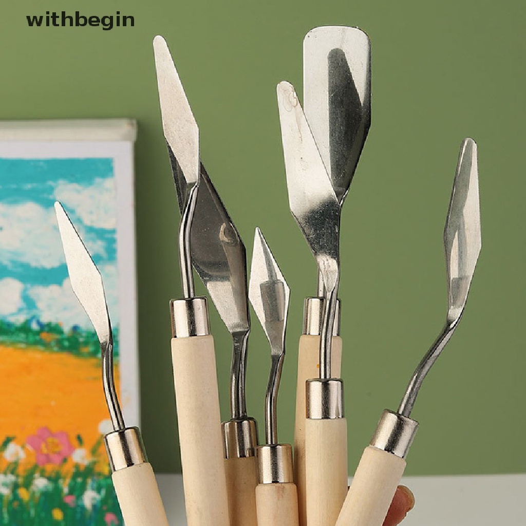 Dụng Cụ Trộn Tranh Sơn Dầu Nghệ Thuật Bằng Thép Không Gỉ