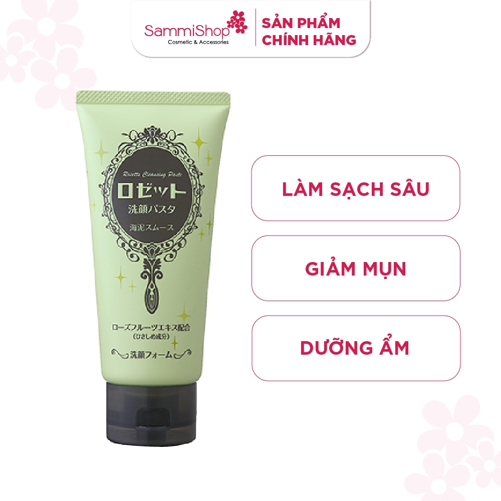 Sữa Rửa Mặt Rosette 120g