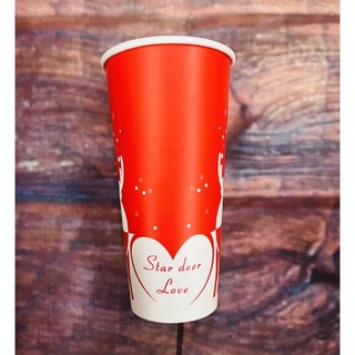 (Hàng sẵn)Combo 10 ly giấy Noel 700ml